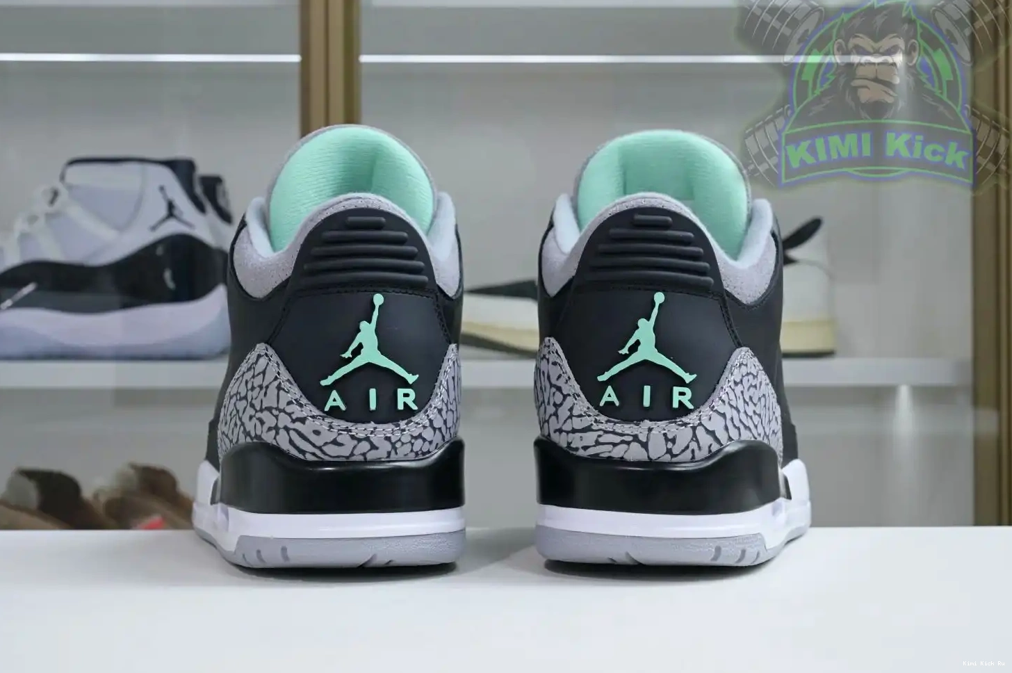 Glow 3 Jordan Kimikick Green Air 0810